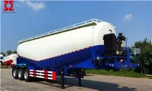 40m3 बल्क सीमेंट टैंकर अर्ध ट्रेलर