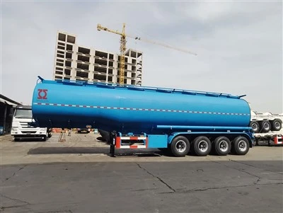 स्टॉक 55m3 तेल टैंकर सेमी ट्रेलर की कम कीमत पर बिक्री